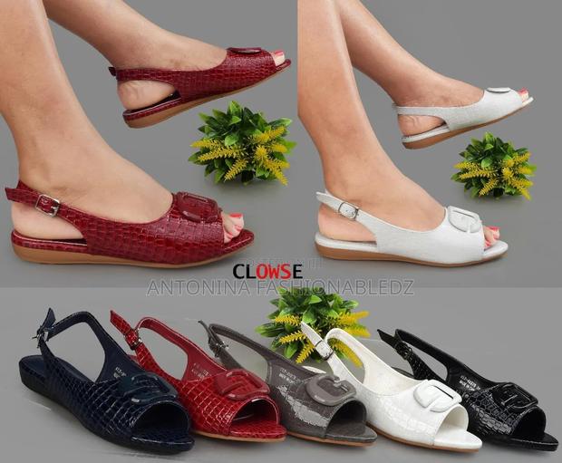 Ladies Comfortable Open Shoes - thumbnail 2