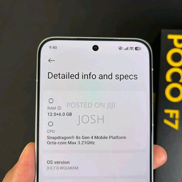 Xiaomi Poco F7 Pro 512 GB Black - thumbnail 3