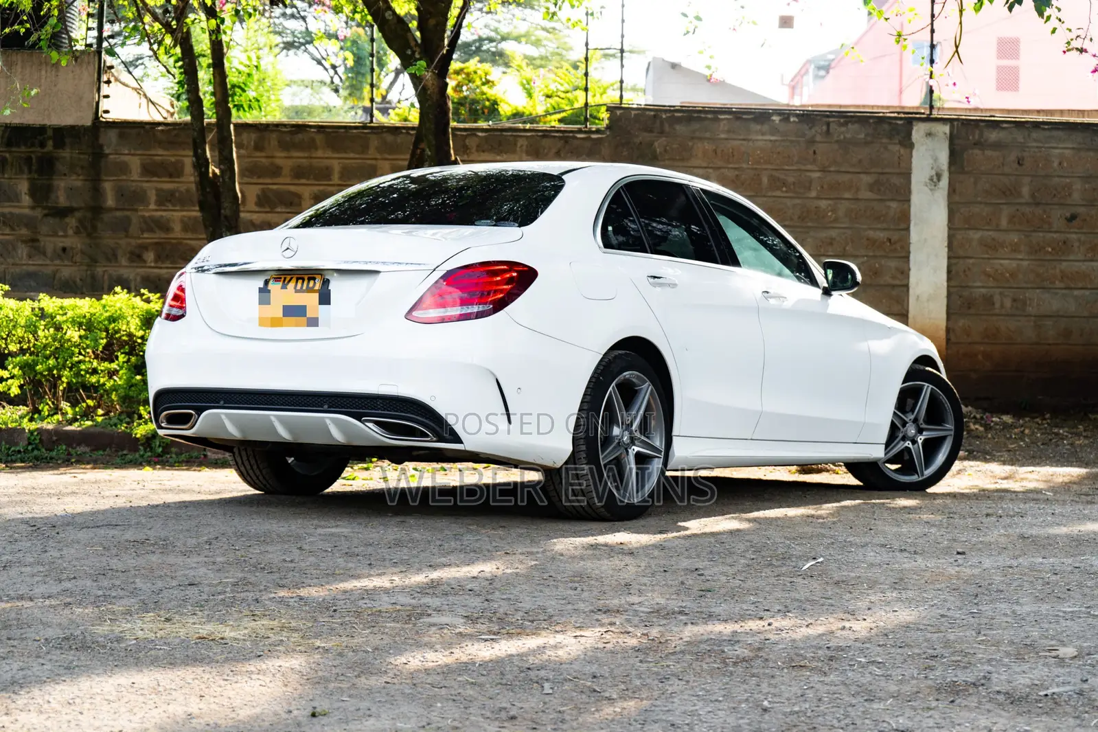 Mercedes-Benz C200 2016 White