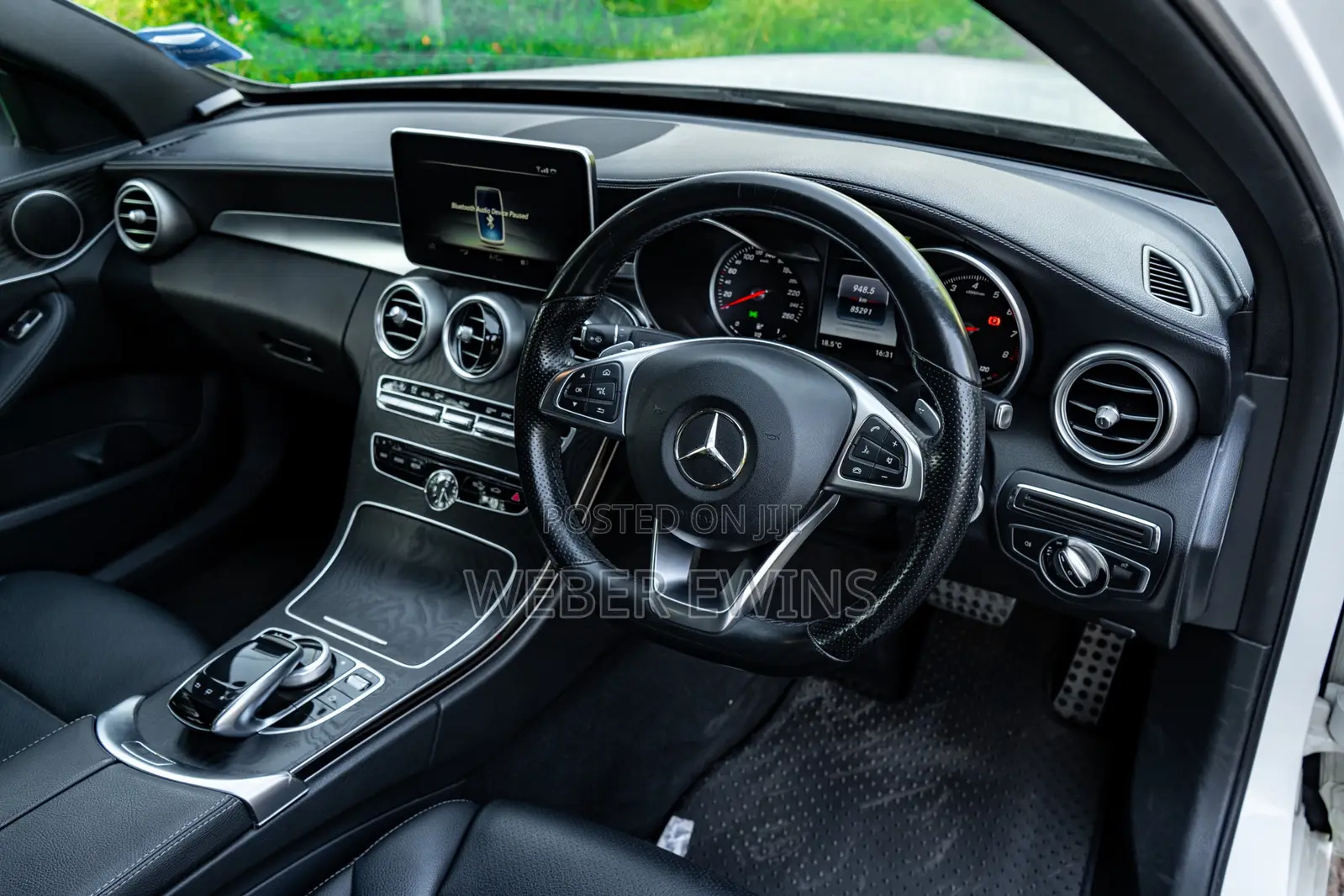 Mercedes-Benz C200 2016 White