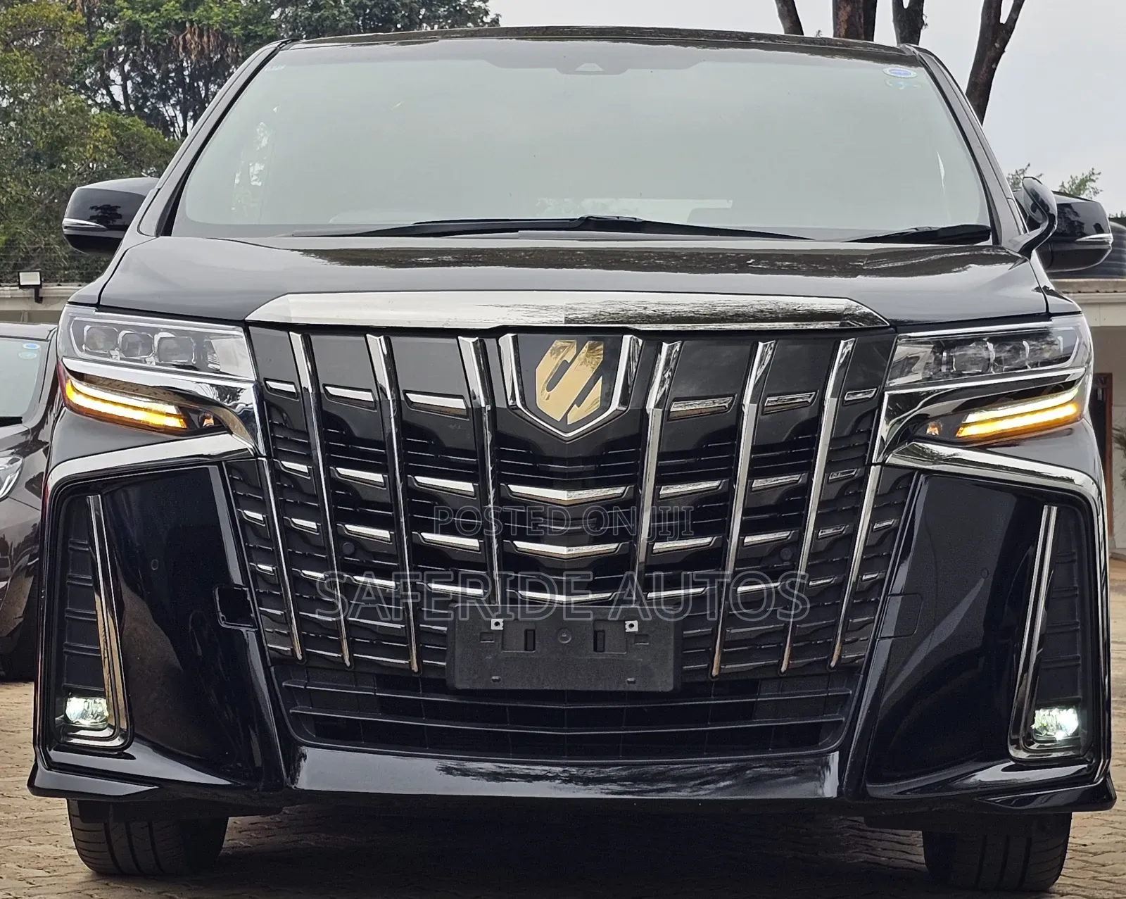 Toyota Alphard 2019 Matt Black