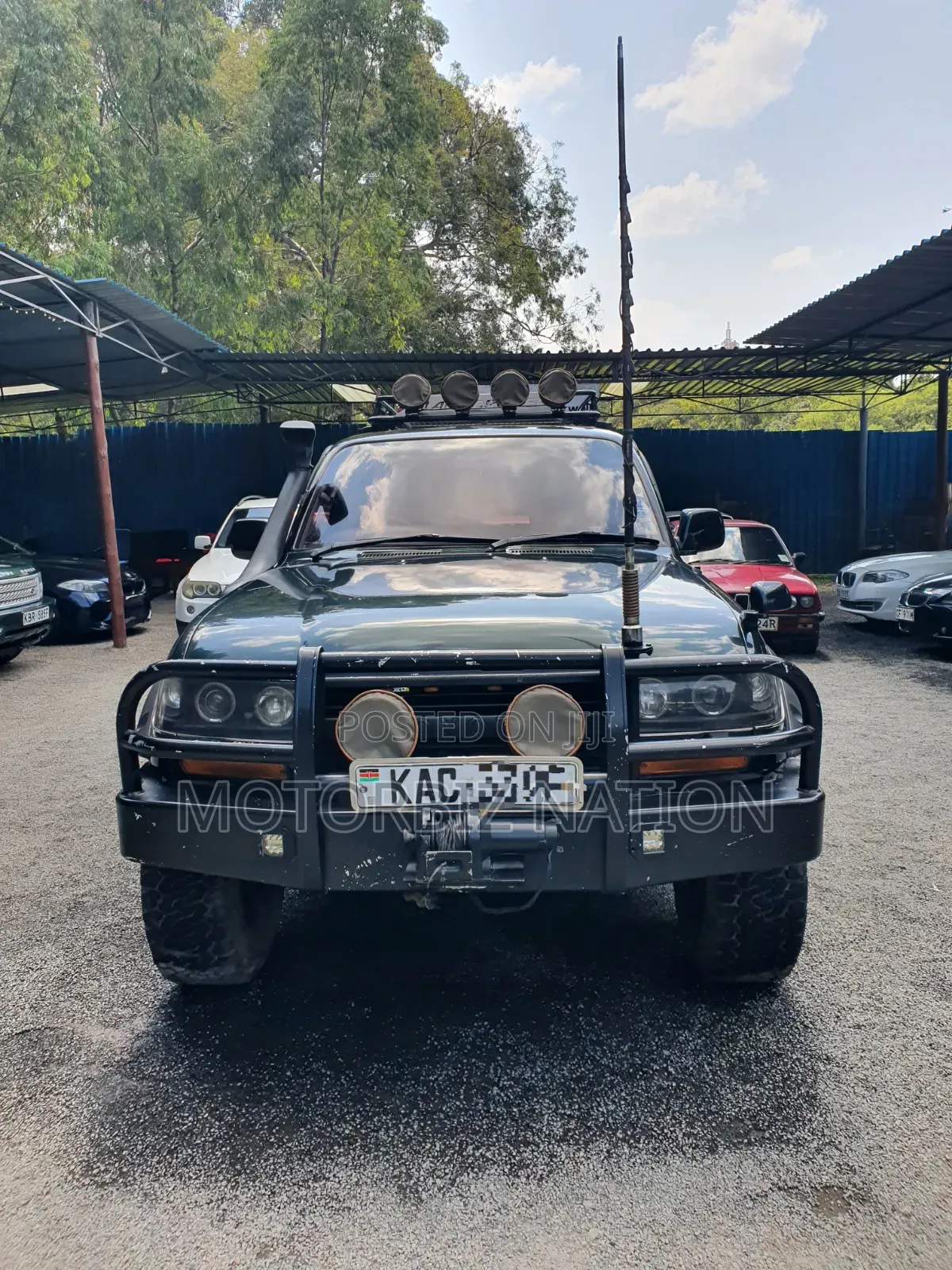 Toyota Land Cruiser 1991 Green