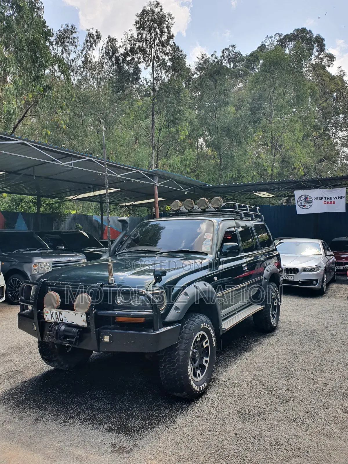 Toyota Land Cruiser 1991 Green