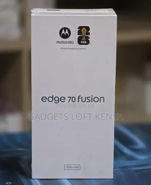 New Motorola Edge 70 Fusion 256 GB Black