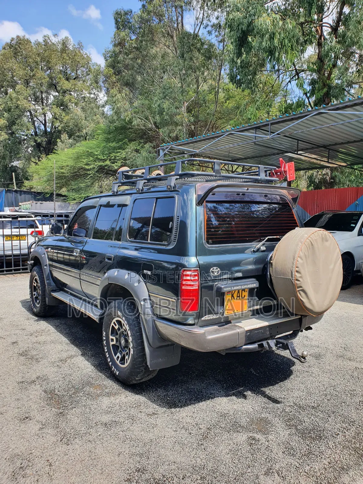 Toyota Land Cruiser 1991 Green