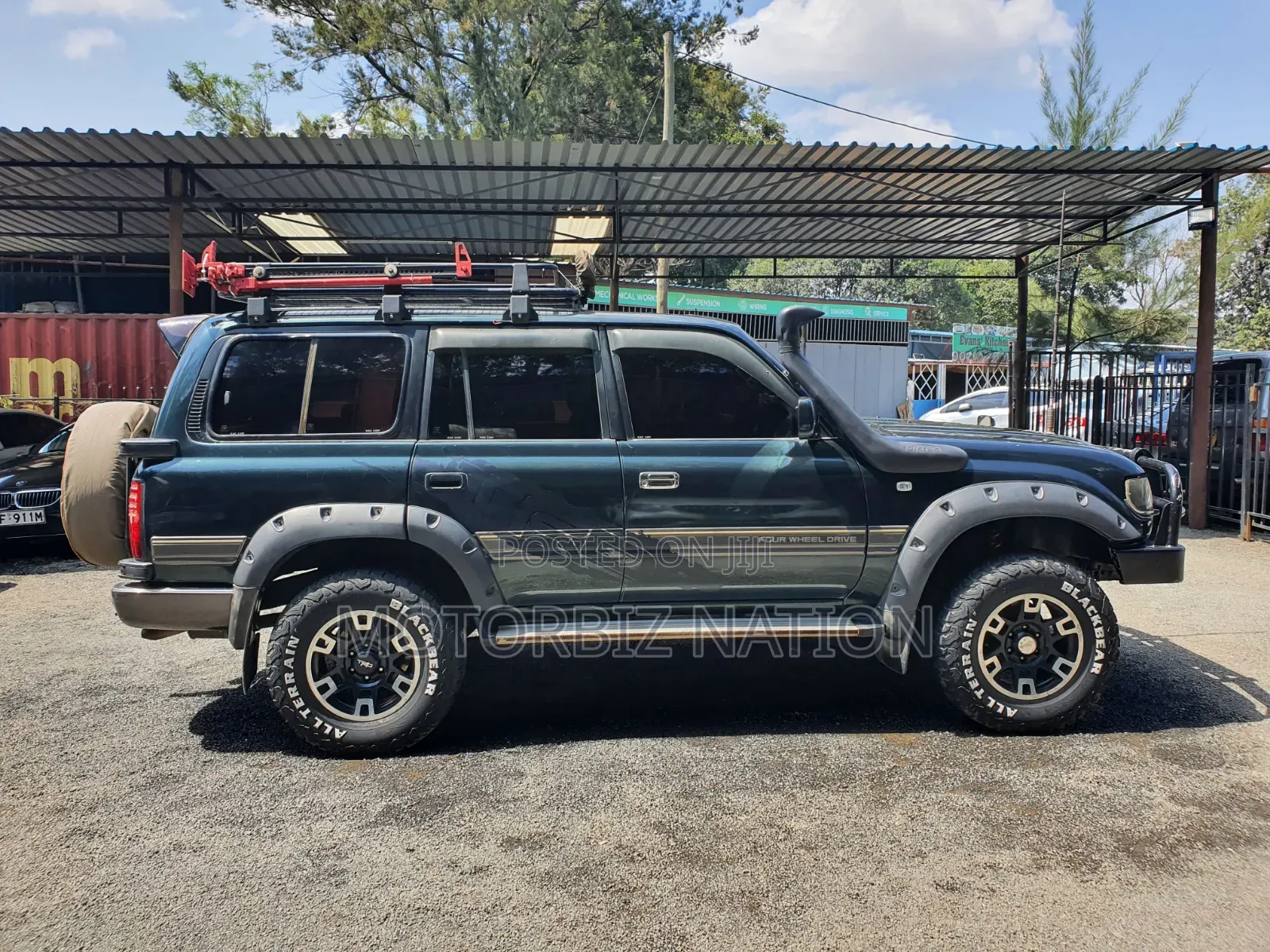 Toyota Land Cruiser 1991 Green
