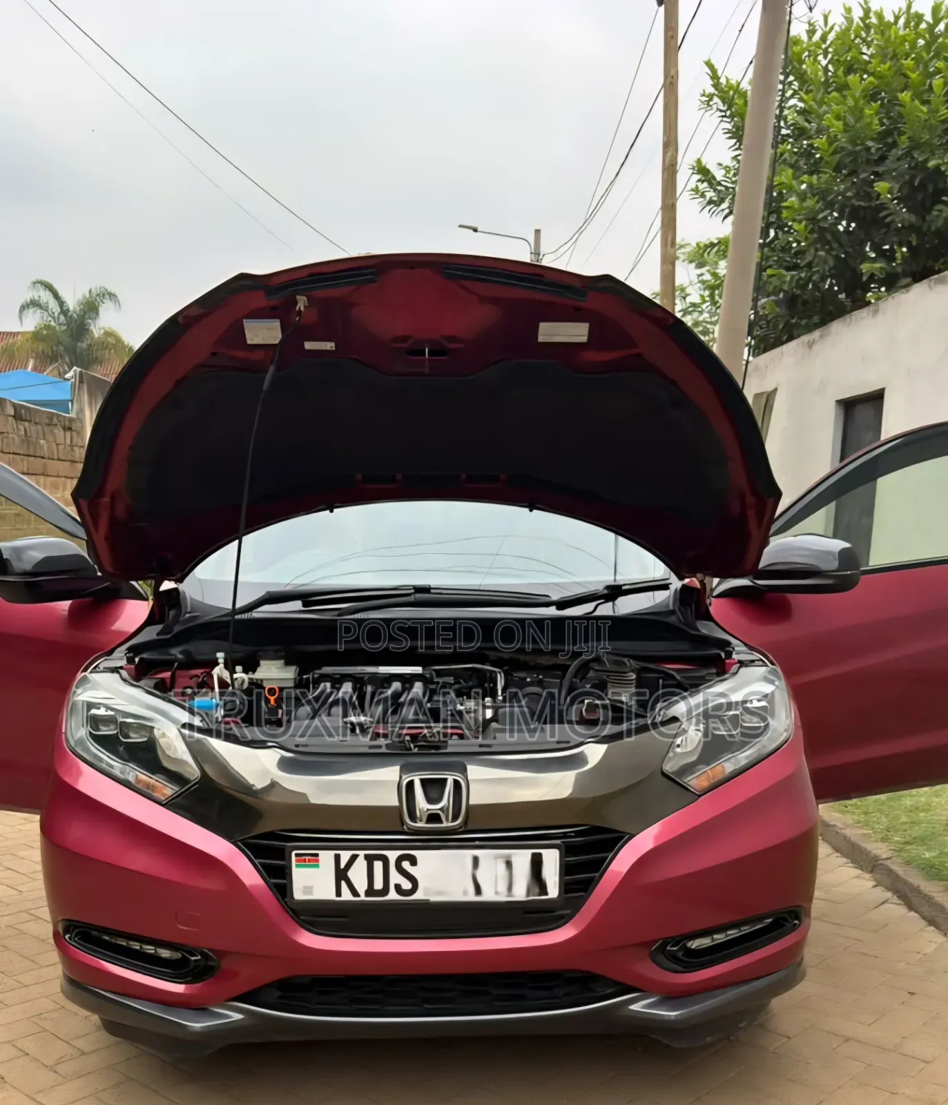 Honda Vezel 2017 Burgundy