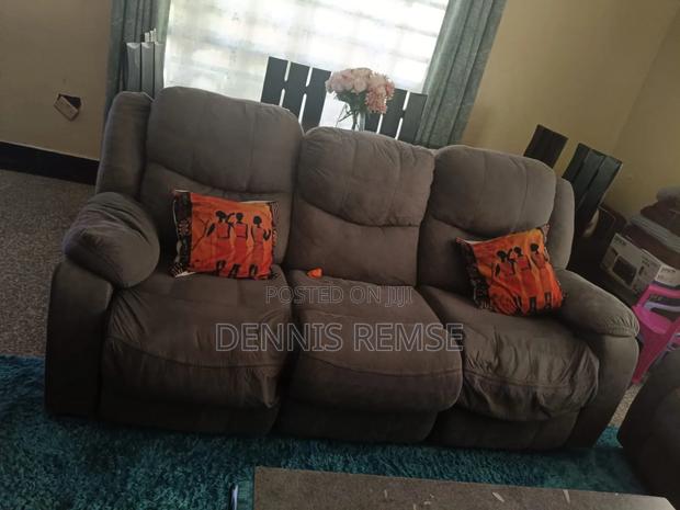 Luxury 3+2+1 Fabric Recliner Sofa Set – Very Clean Comfortable - thumbnail 4