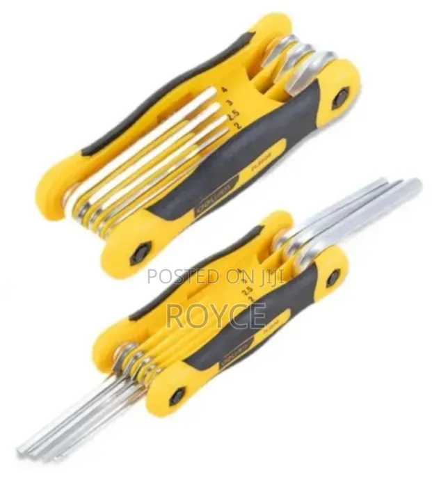 Folding Hex Key Set-8pc
