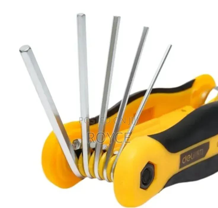 Folding Hex Key Set-8pc