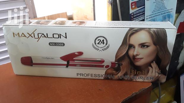 3 In 1 Hair Culer, Flat Iron Combined With Culler