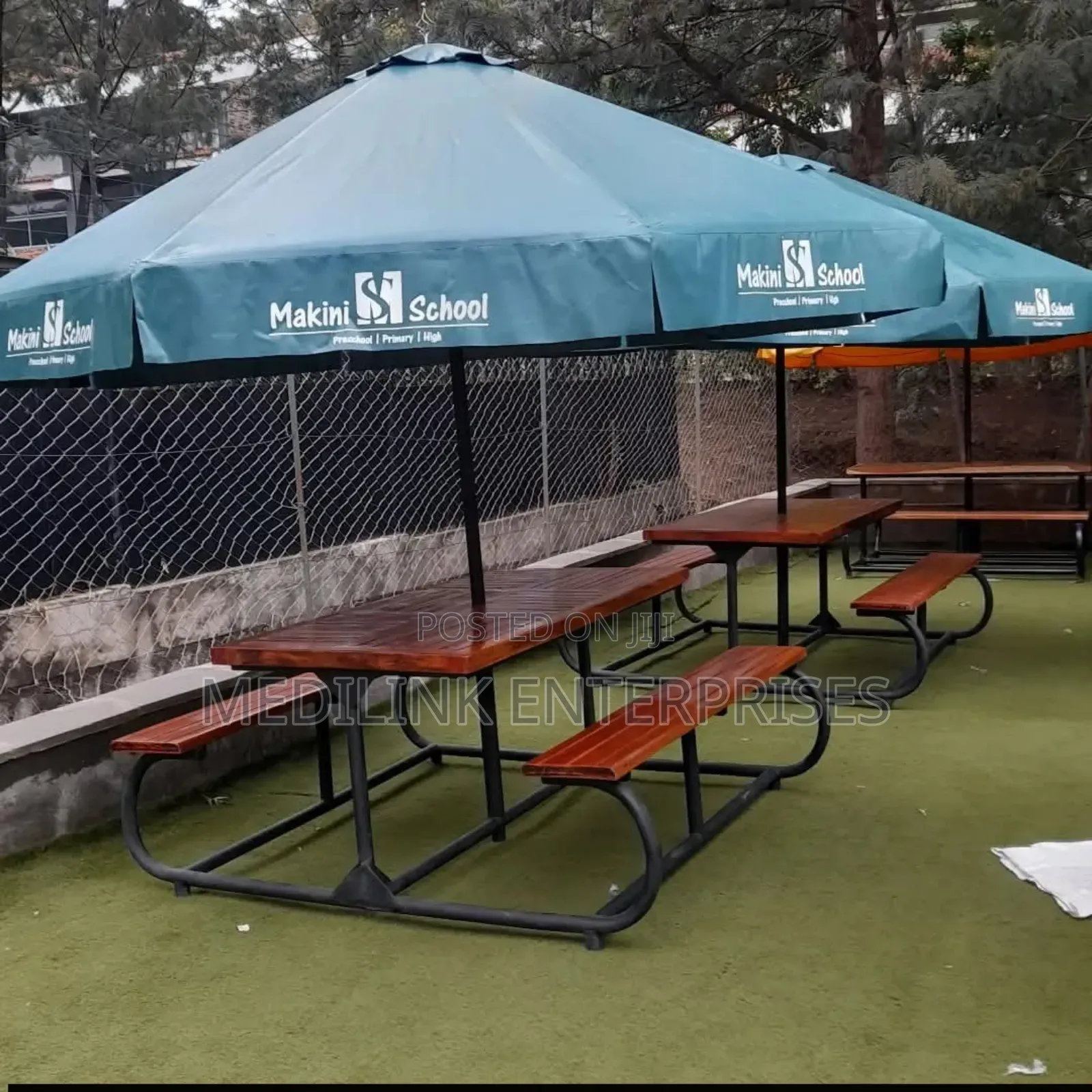 Branded Commercial Space Outdoor Benches 6ft