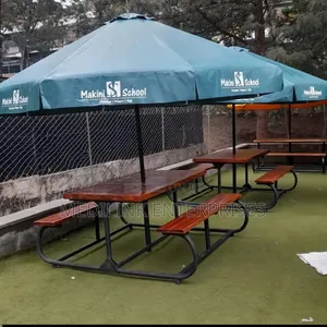 Branded Commercial Space Outdoor Benches 6ft