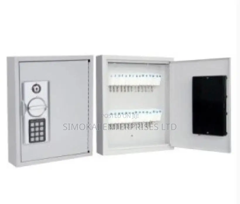 Electronic Key Cabinet 48 Keys With Key Tags Metal, 300X360X100(mm)