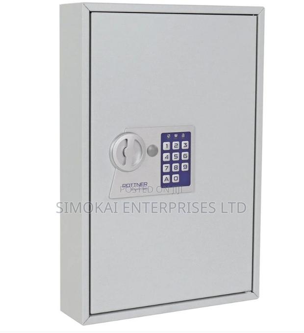 Electronic Key Cabinet 48 Keys With Key Tags Metal, 300X360X100(mm)