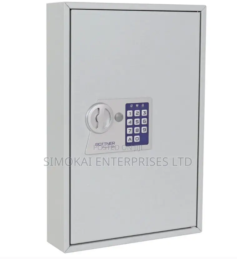 Electronic Key Cabinet 48 Keys With Key Tags Metal, 300X360X100(mm)