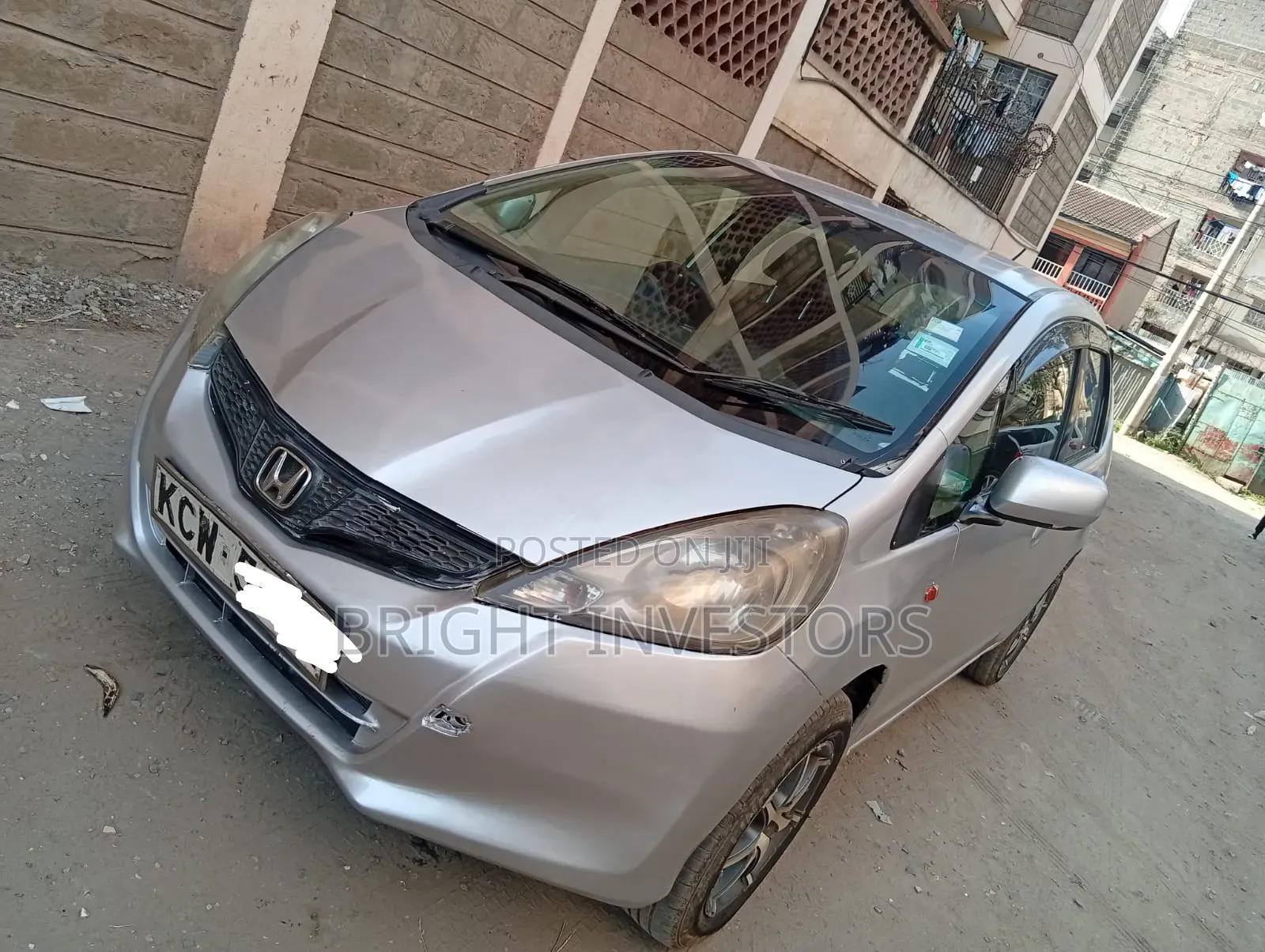 Honda Fit 2013 Silver