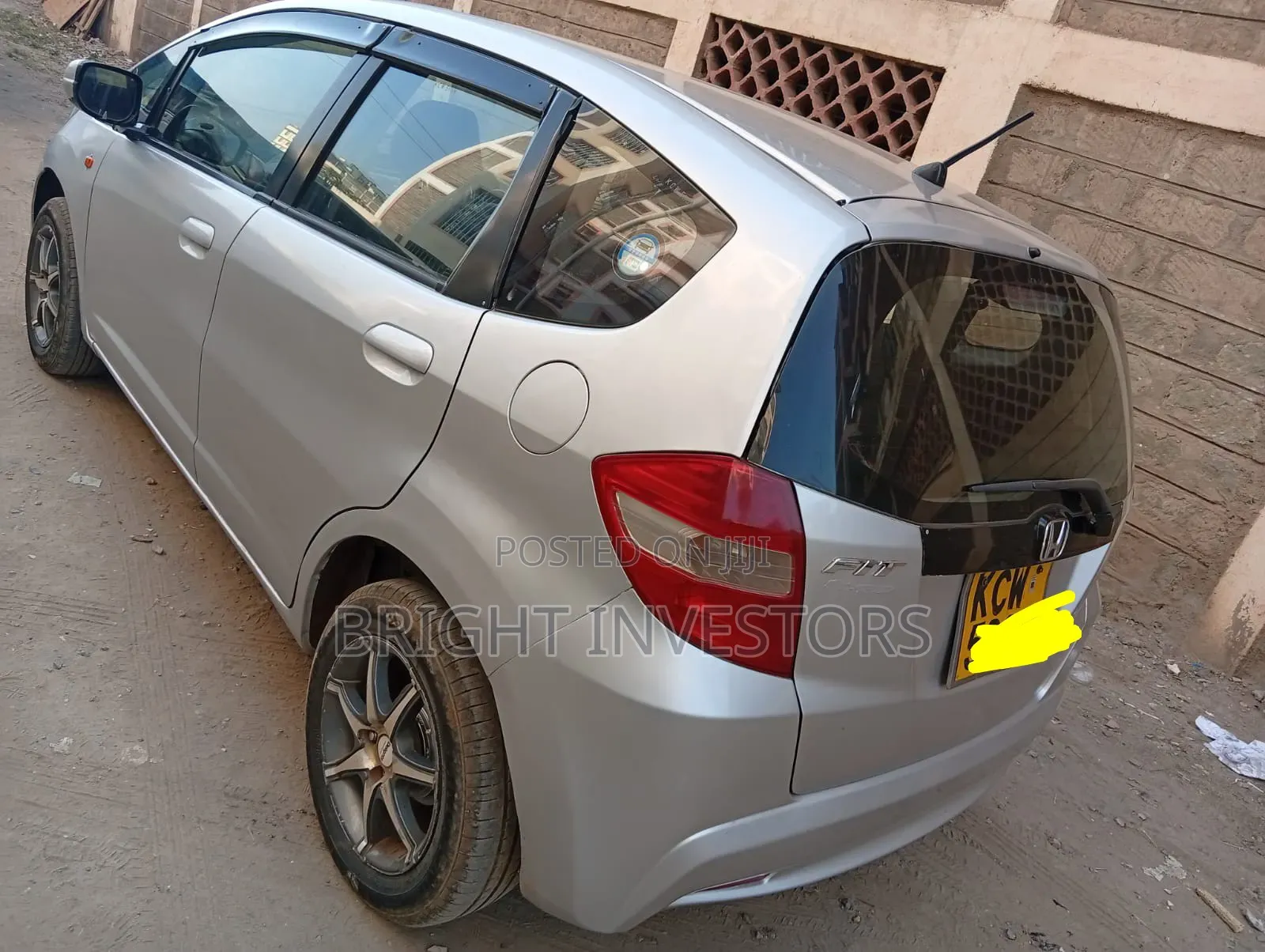 Honda Fit 2013 Silver