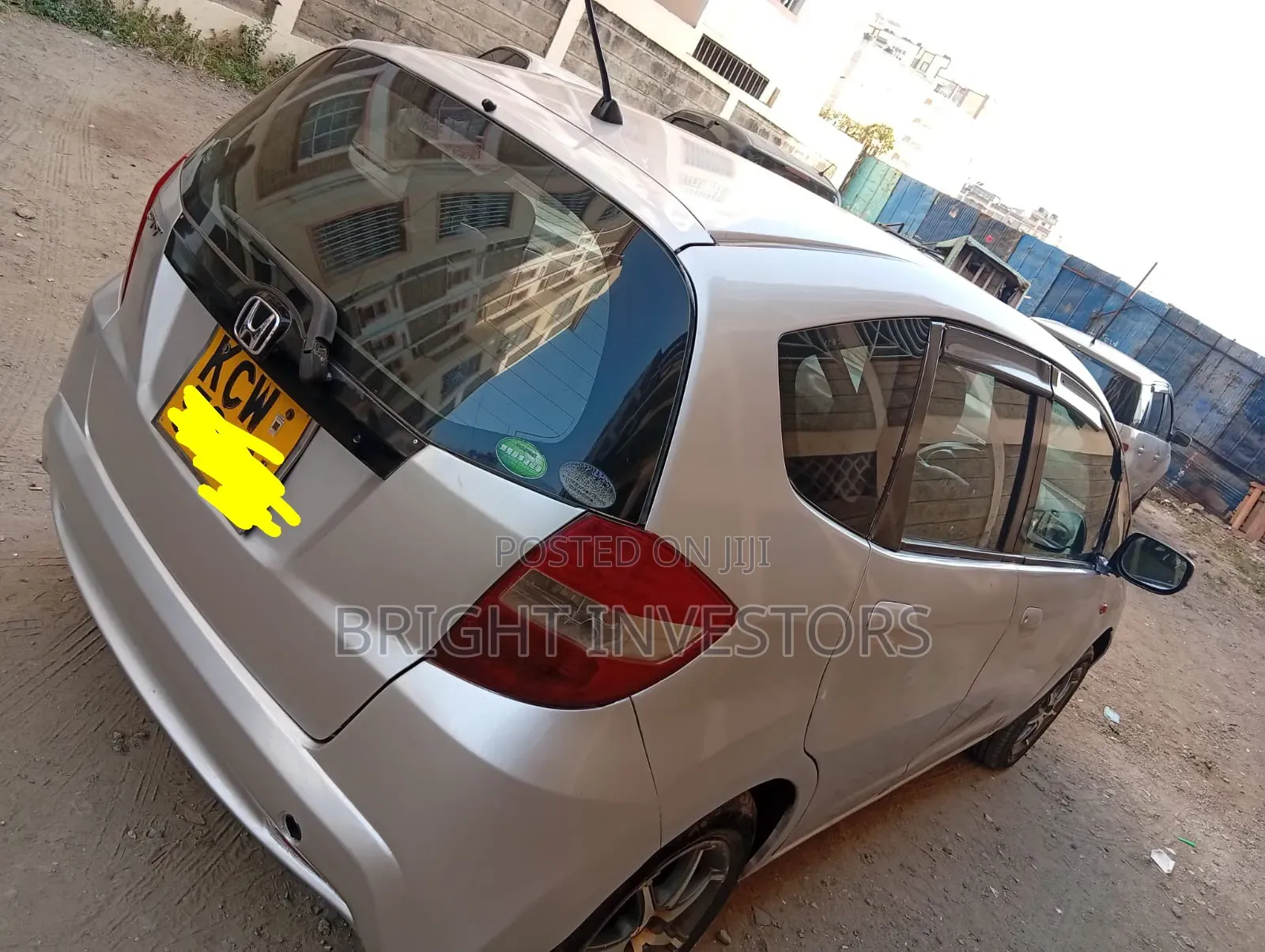 Honda Fit 2013 Silver