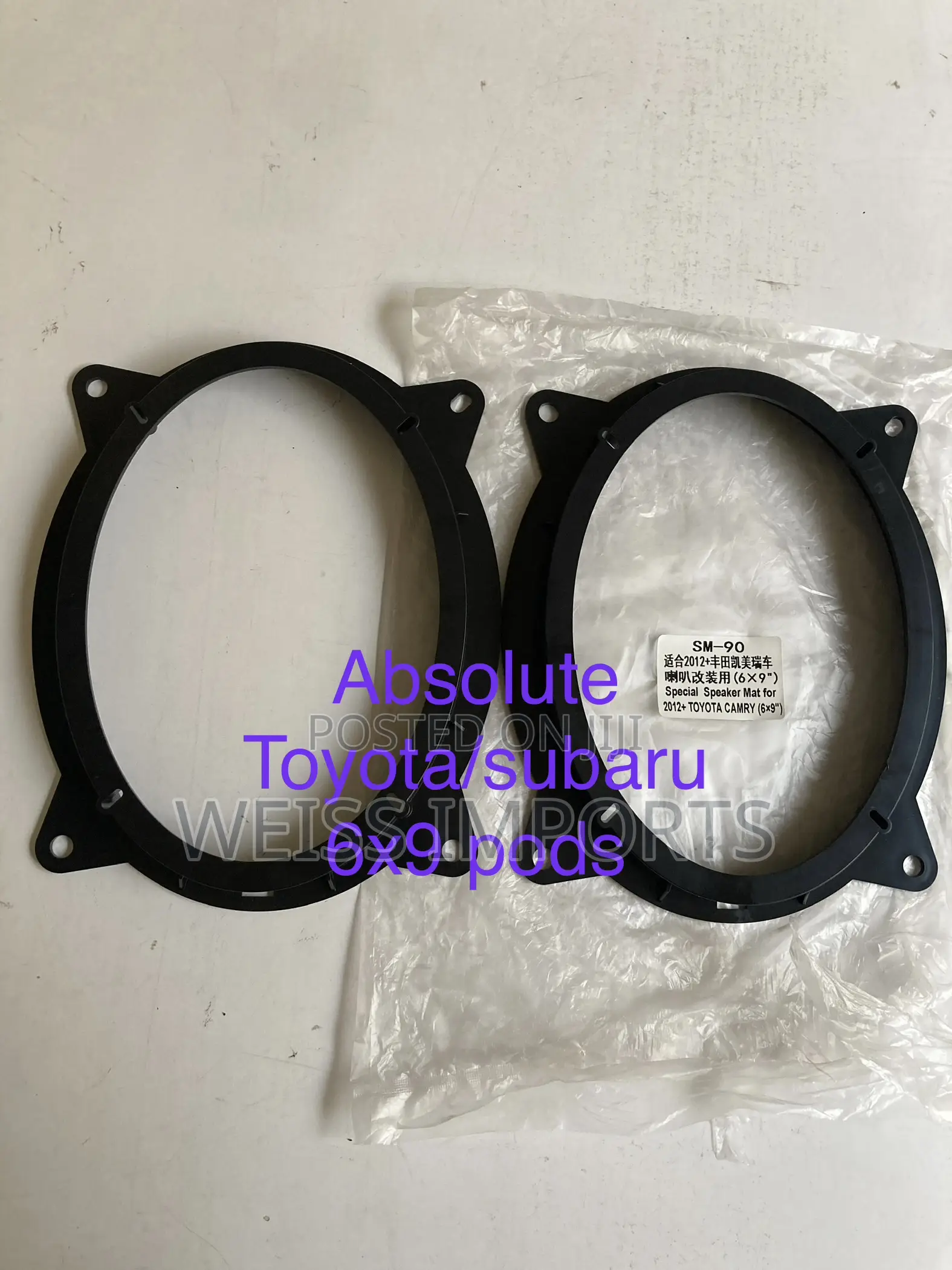 Speaker Spacers