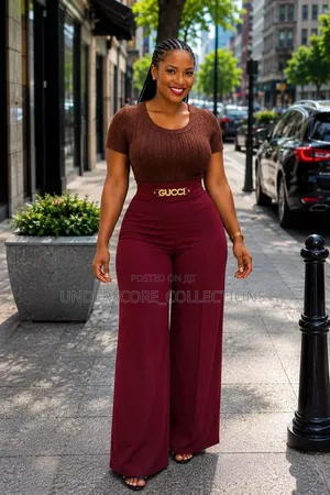 High-Waisted Trousers