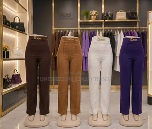 High-Waisted Trousers