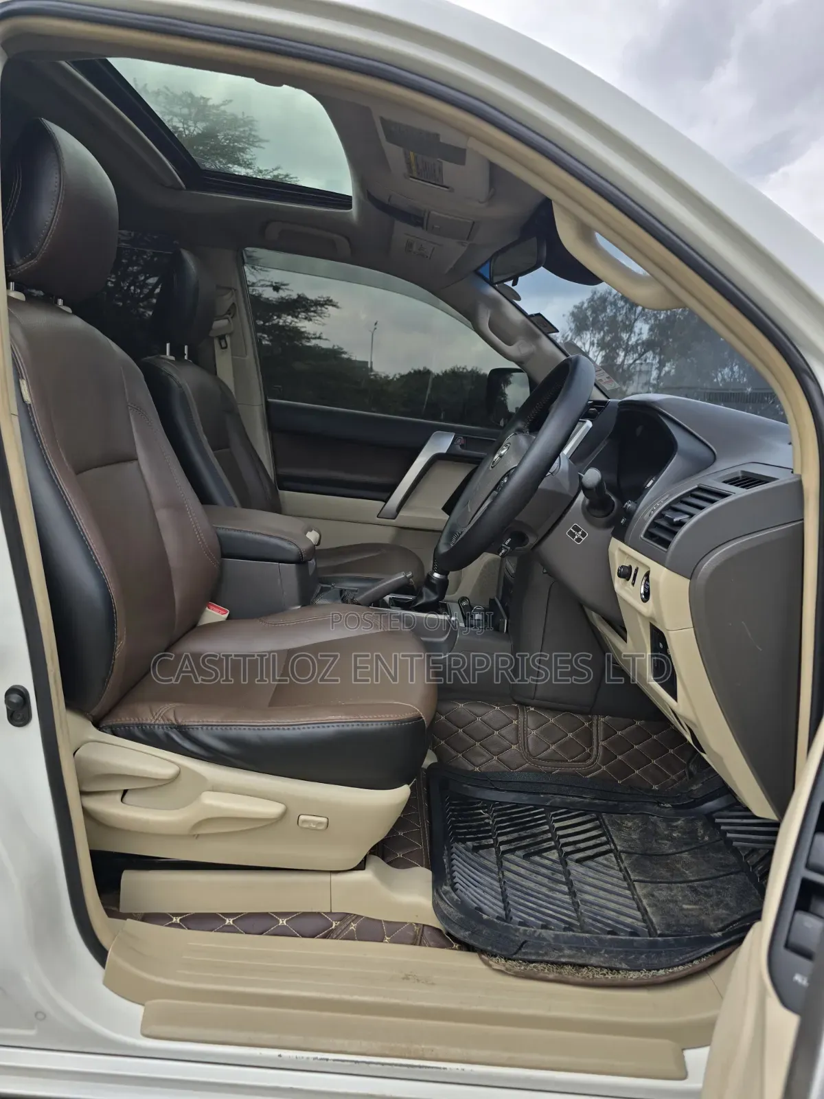 Toyota Land Cruiser Prado 2018 White
