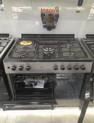 Mika Standing Cooker 90 by 60 4 Gas Jet (1 Wok) Flame Failure Safety