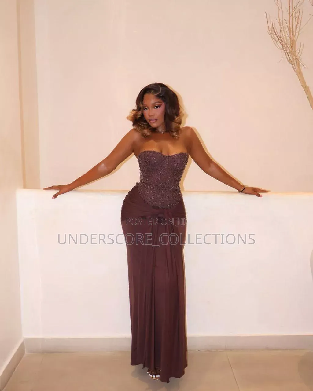 Strapless Corset Gown
