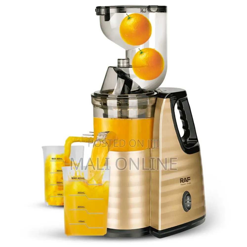 Slow Juicer 250W Pure Copper DC Motor 80mm Cold Press Juice Extractor