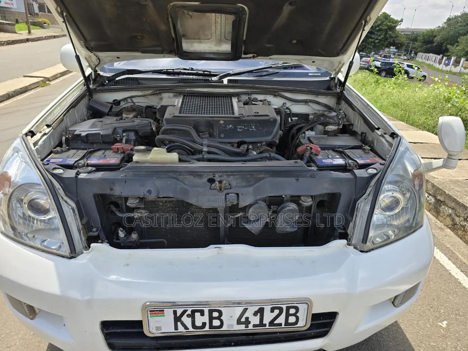 Toyota Land Cruiser Prado 2007 White
