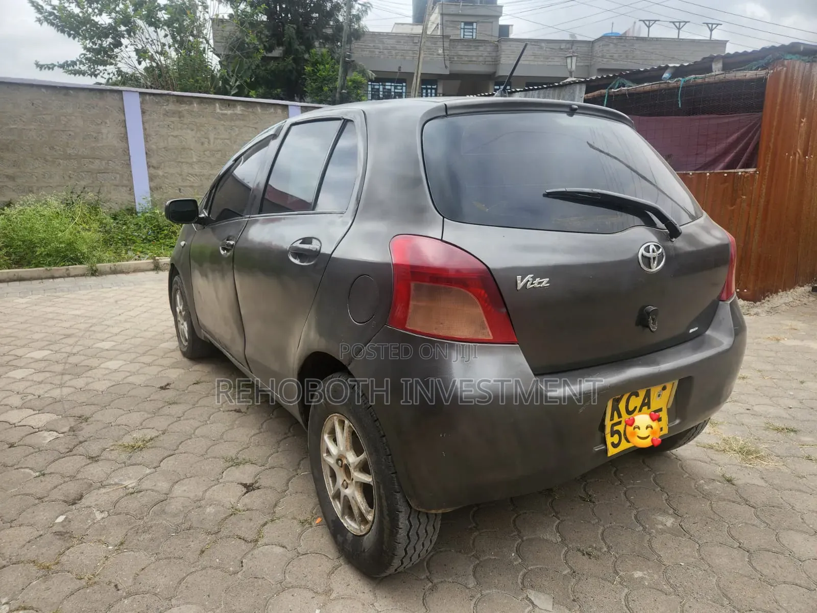 Toyota Vitz 2007 Black