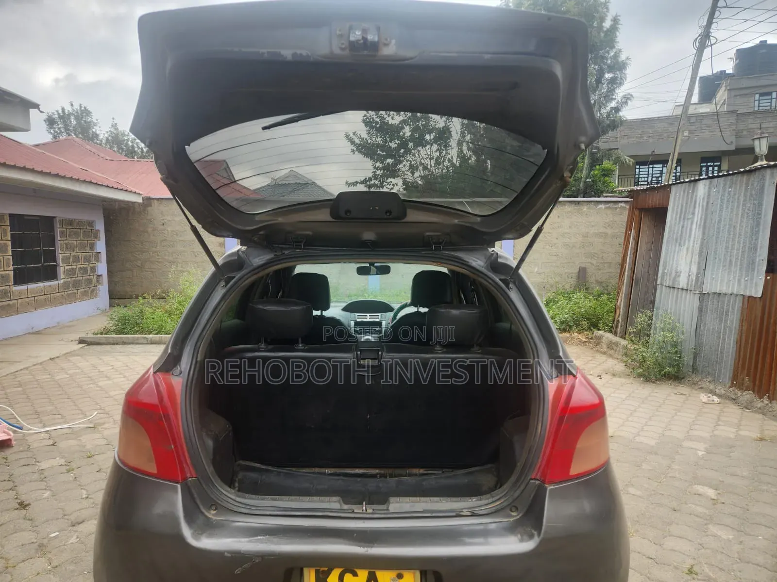 Toyota Vitz 2007 Black