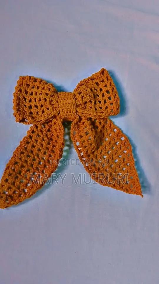 Crochet Hair Ribbon - thumbnail 2