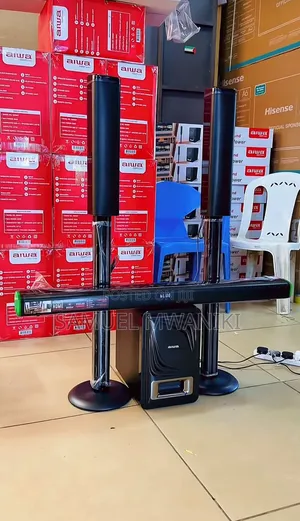 Aiwa Home Theater
System 800 Watts With Tall Boys 6.1.2 Ch