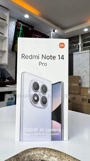 New Xiaomi Redmi Note 14 Pro 256 GB Black