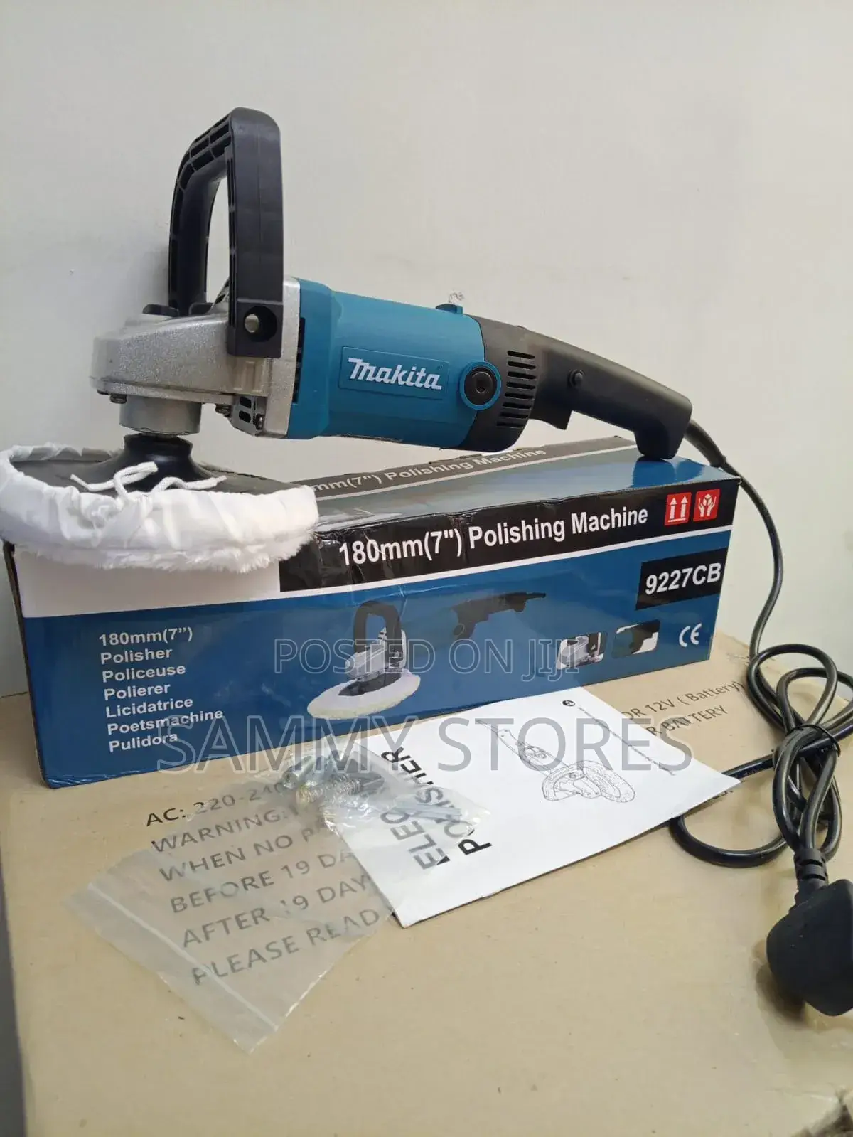 Makita Angle Polisher Buffer Machine