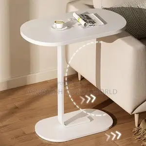 C-Shaped Side Stool/Table – Modern Multipurpose Sofa Side Table