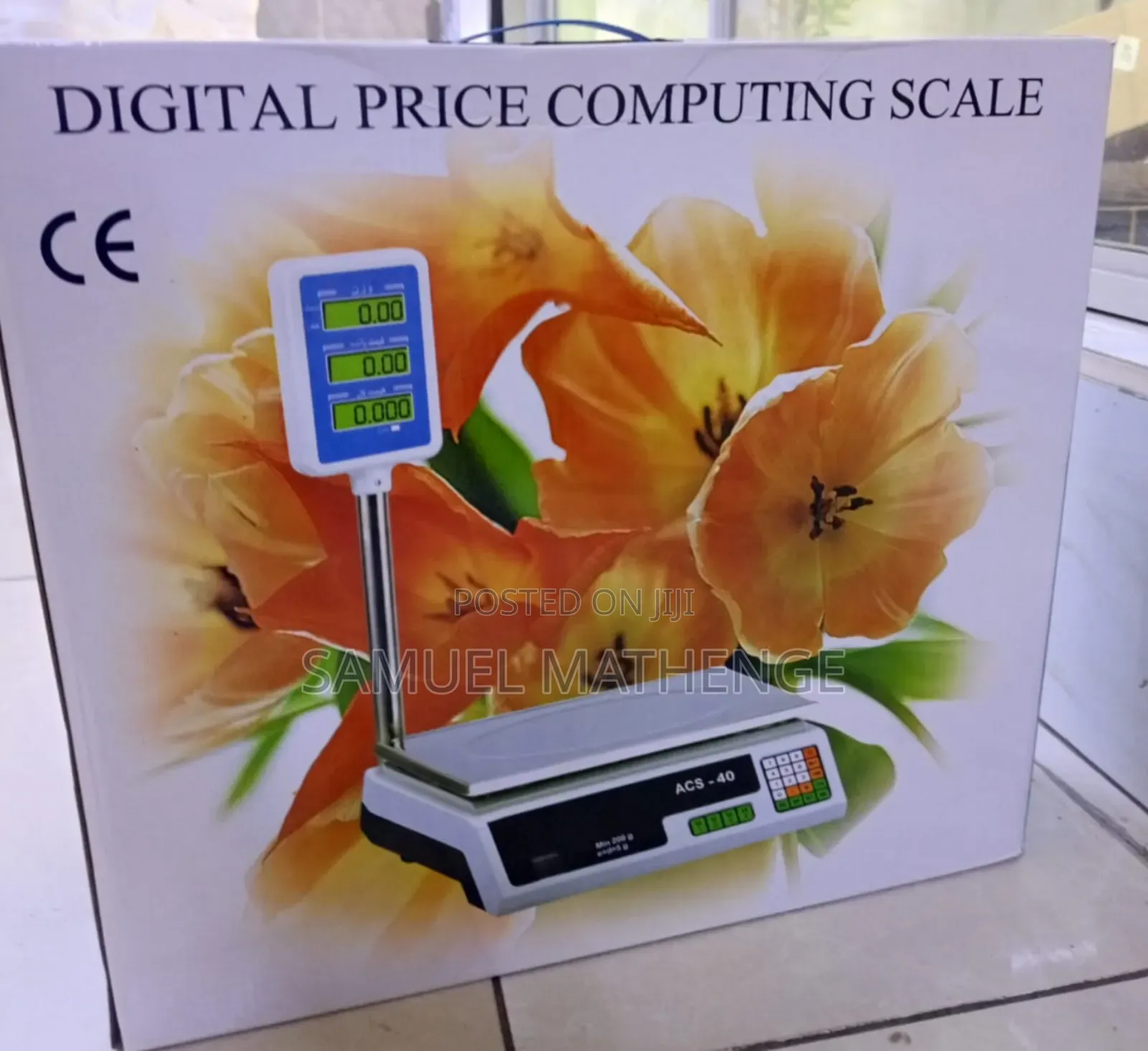 ACS-40 Electronic Weighing Scale 40kg Computing Scale With Arm
