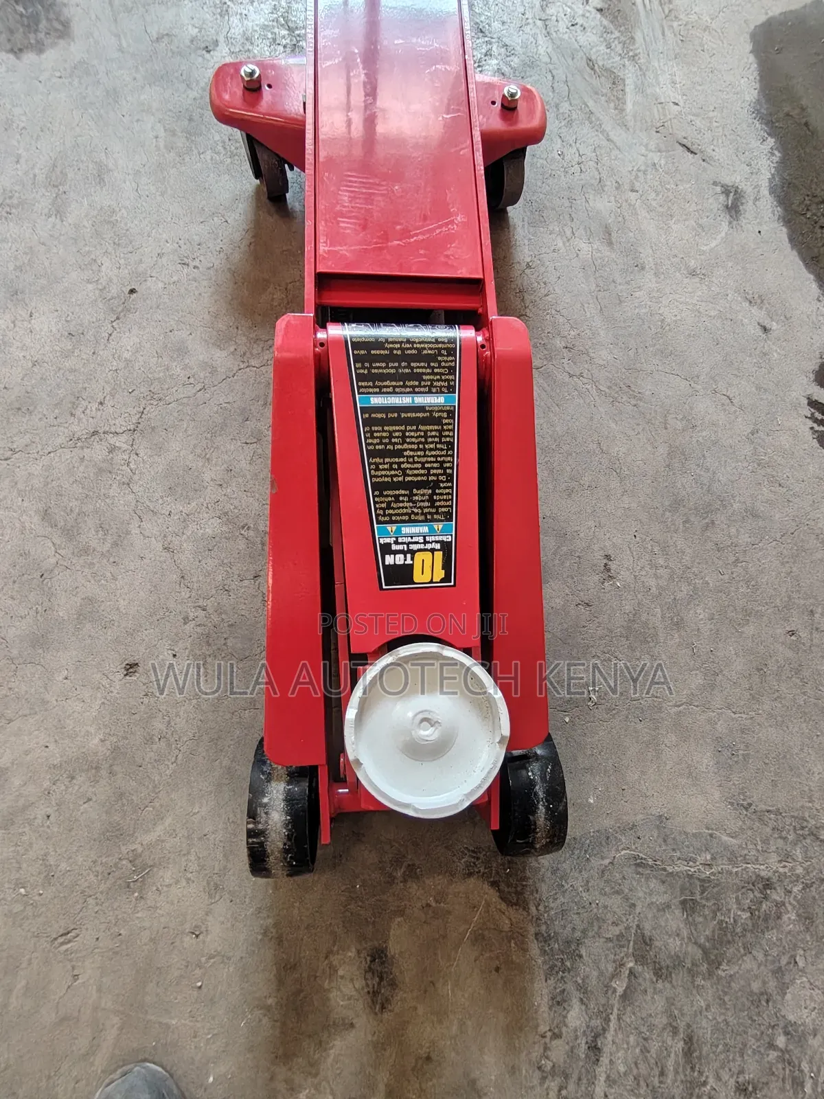 Balanced and Safety Operation 10tn Truck Trolley Jack Machine Sunshine