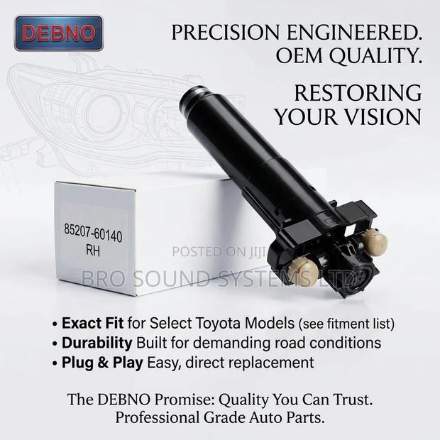 Toyota Lexus Headlight Washer Nozzle Assembly. - thumbnail 2