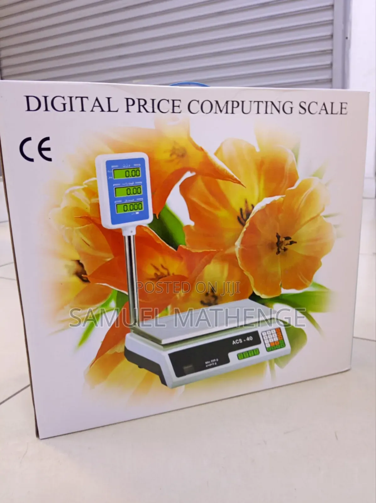 40kg Digital Price Computing Scale With Dual Display