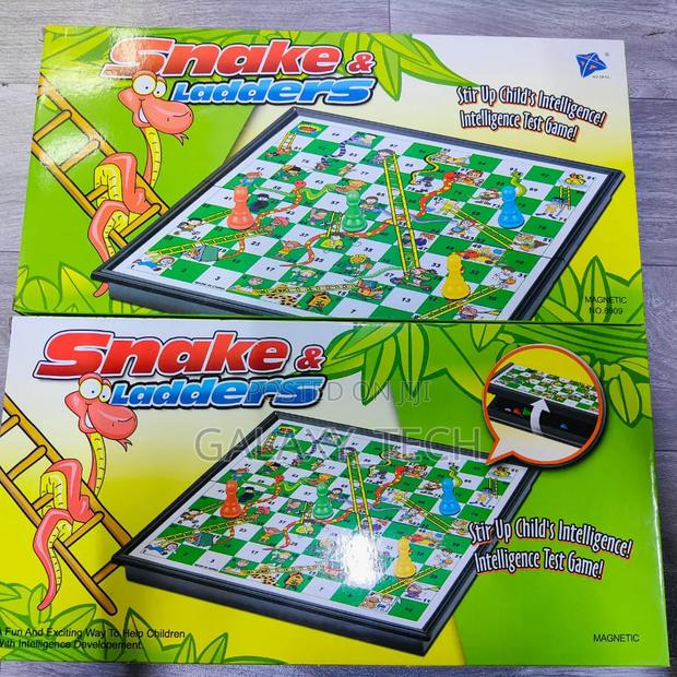 Magnetic Snake Ladders Board Game - main view