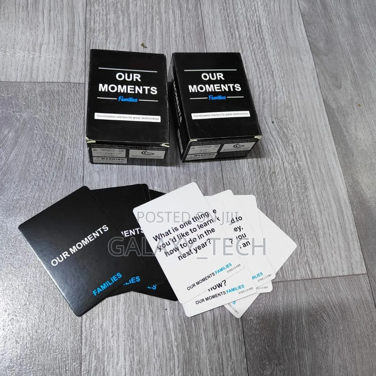 OUR MOMENTS Cards Game: Families Edition