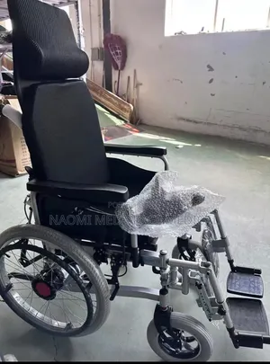 Strong High-Back Reclining Electric Wheelchair With Tube