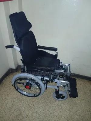 Strong High-Back Reclining Electric Wheelchair With Tube