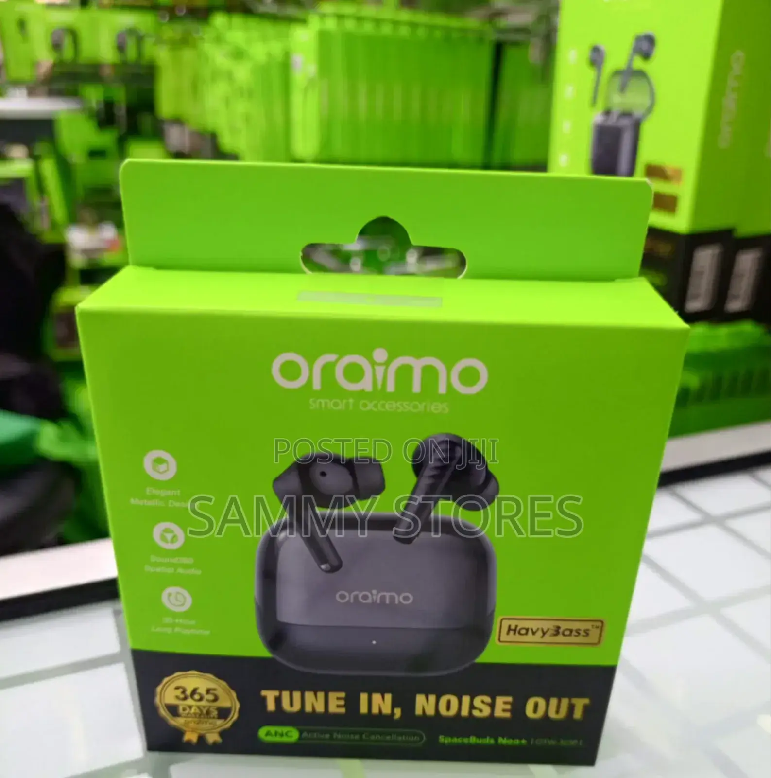 Oraimo SpaceBuds Neo+ True Wireless Earbuds With ANC, Heavy Bass