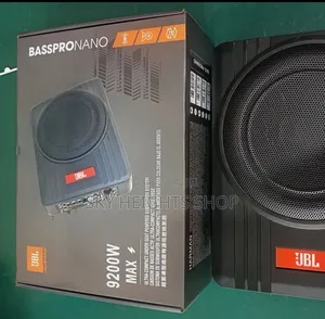 Car JBL Active Underseat Bass Subwoofer 9,200w With ProNano Technology