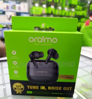 Oraimo SpaceBuds Neo+ Bluetooth 5.4 Earbuds – ANC, Sound360 Audio
