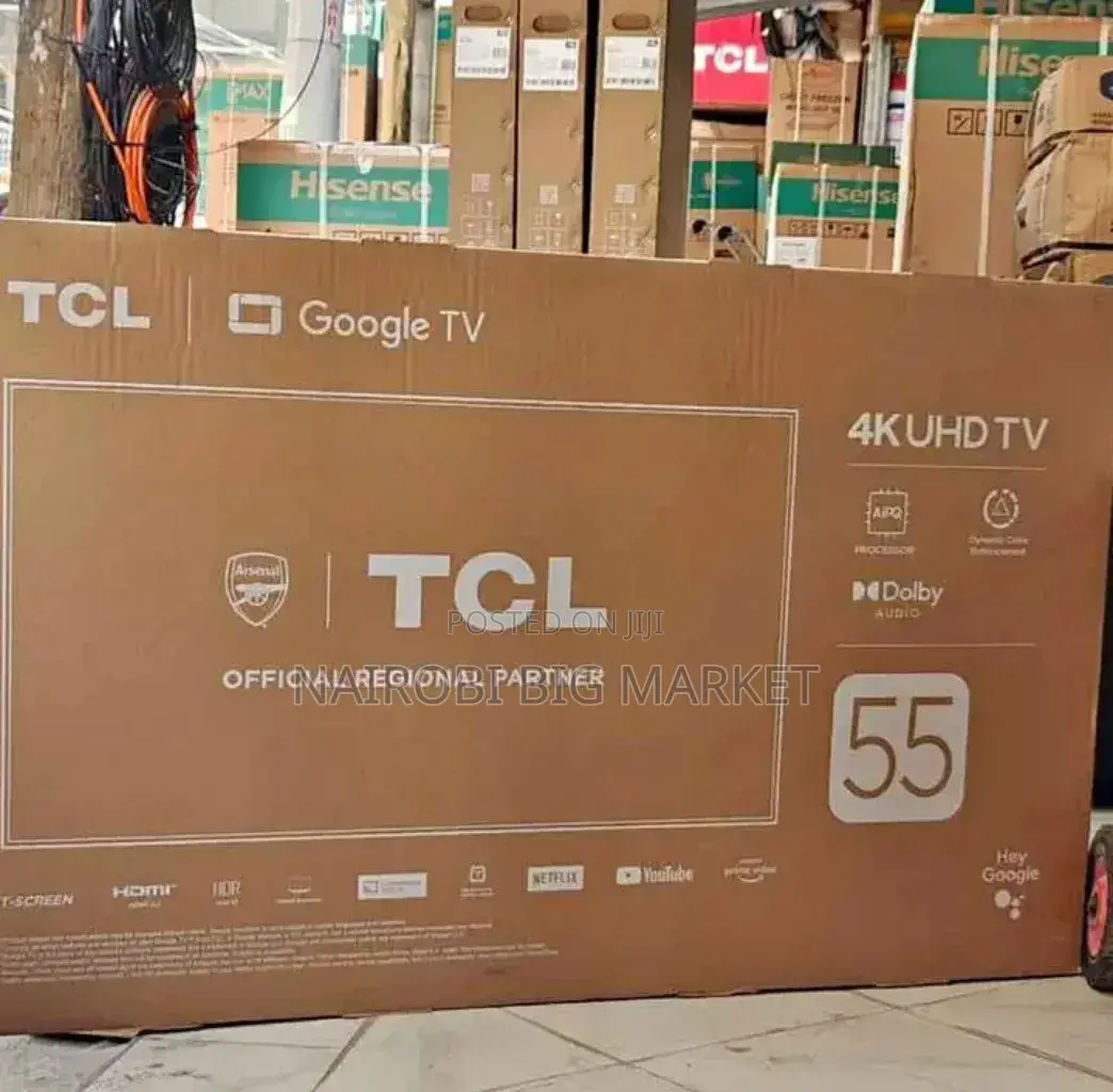 TCL 55 Inch 4 K Uhd Google TV